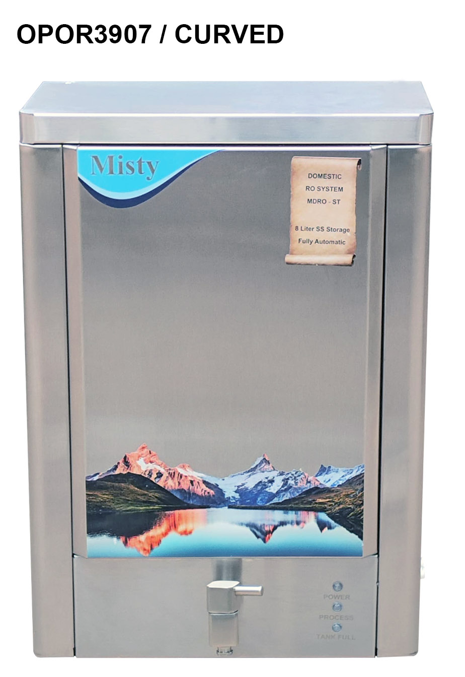 MDRO ST Curved fully stainless steel UV purifier
