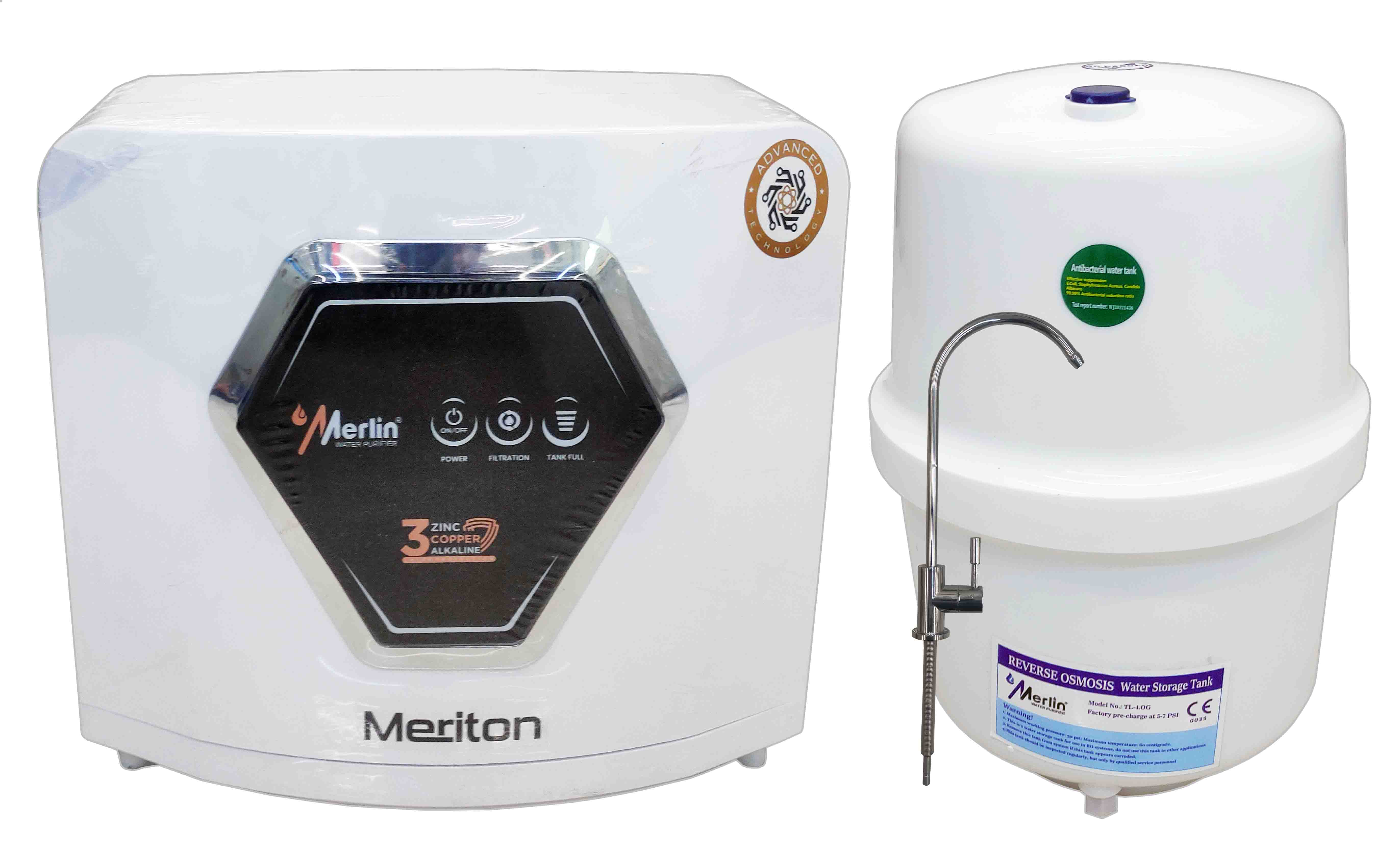 Merlin Undersink 12 LPH domestic RO system