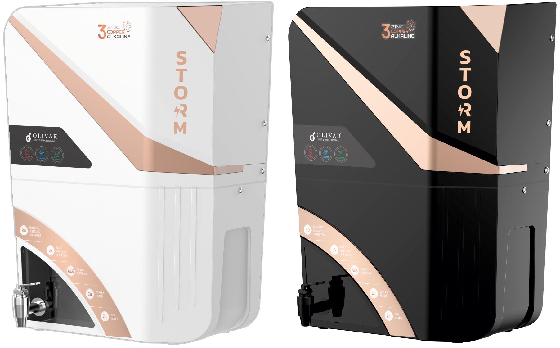 Olivar Storm 12 LPH domestic RO system