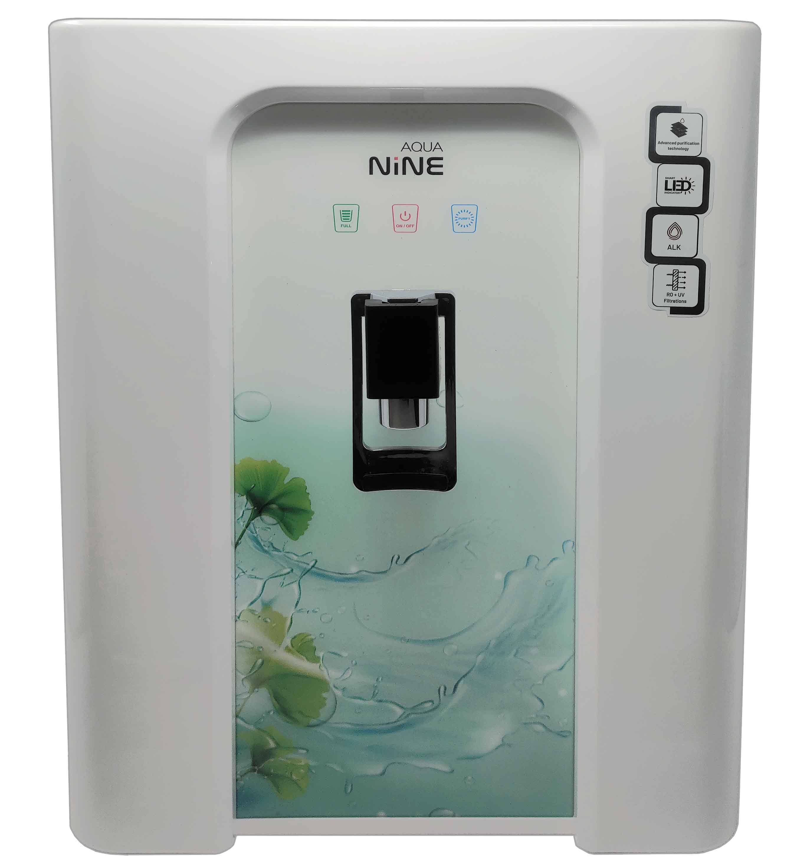 AQUA NINE - WHITE 12 LPH domestic RO system