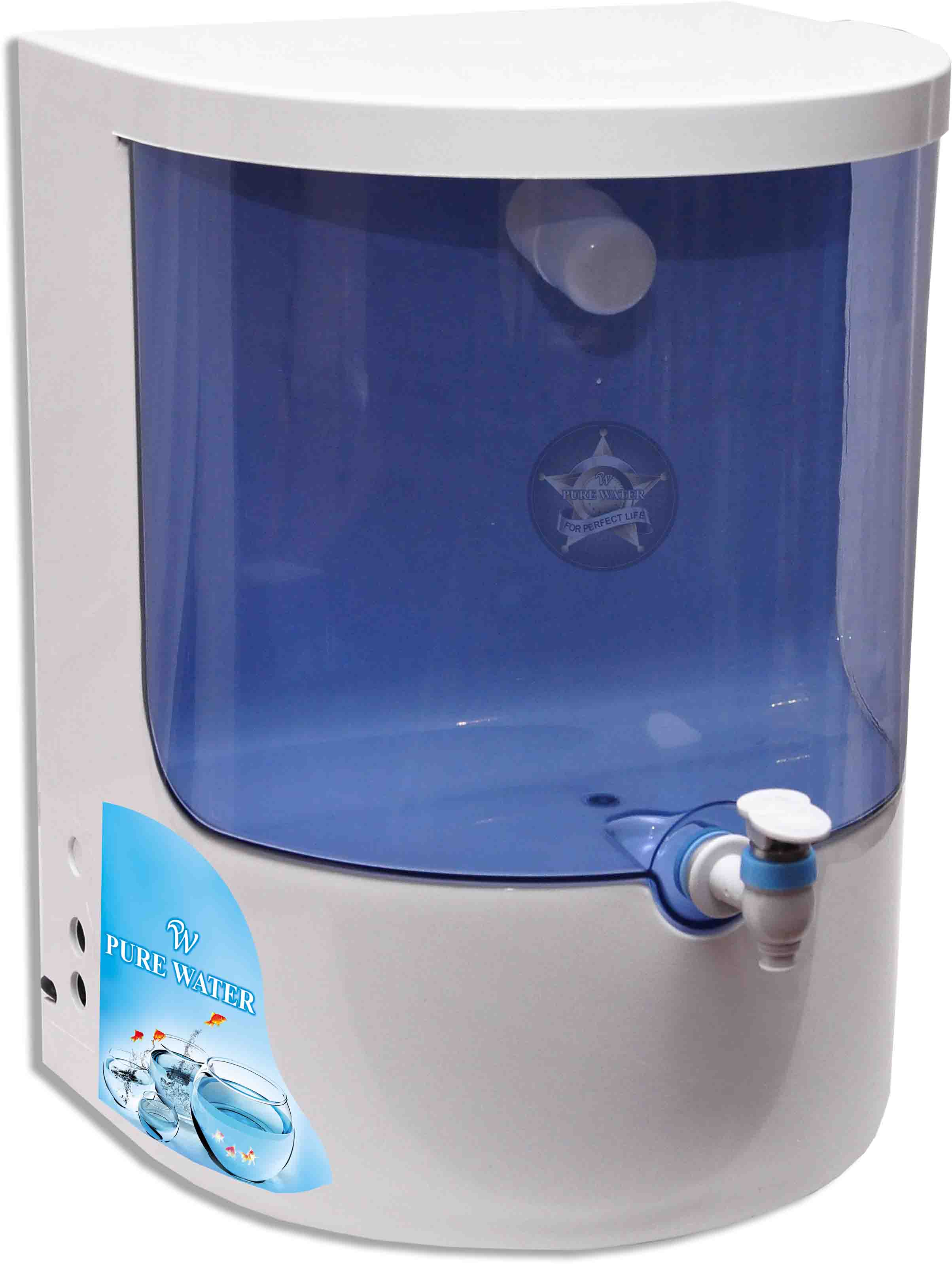 PURE WATER 12 LPH domestic RO system