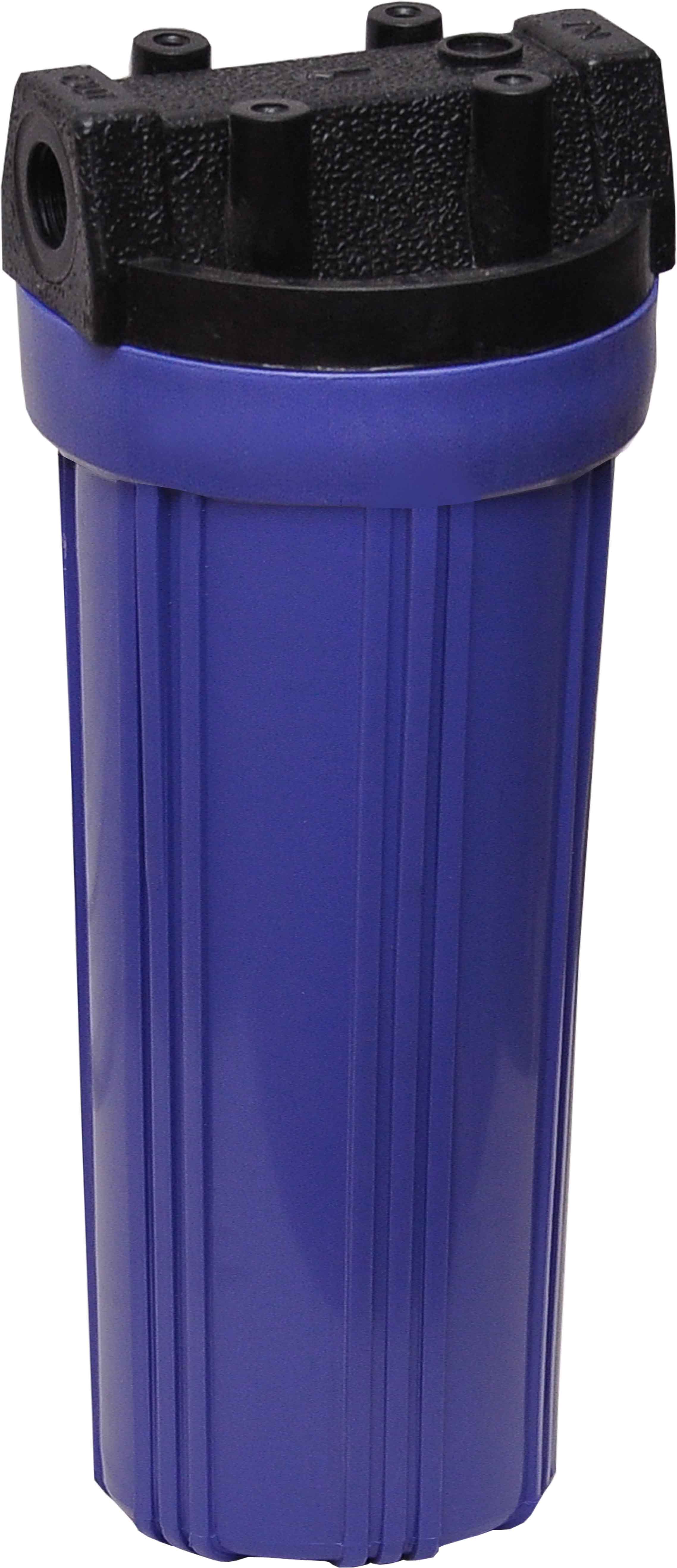 10 inch Filter Housing Blue half inch Slim