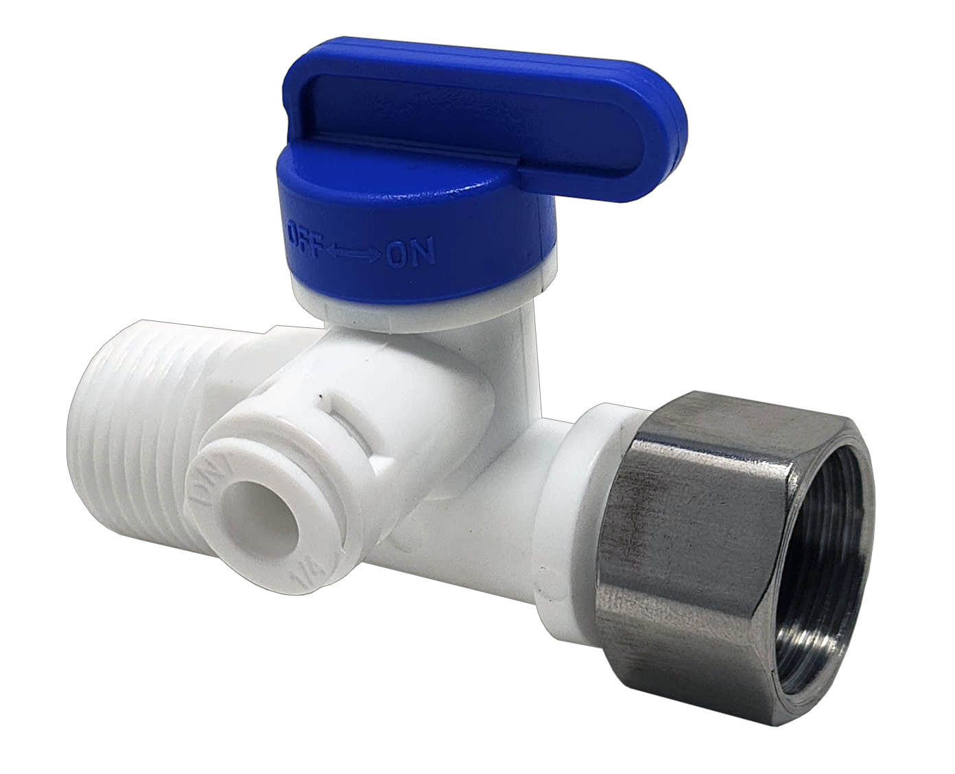 Inlet Valve one-quarter inch with Diverter Plastic with Metal