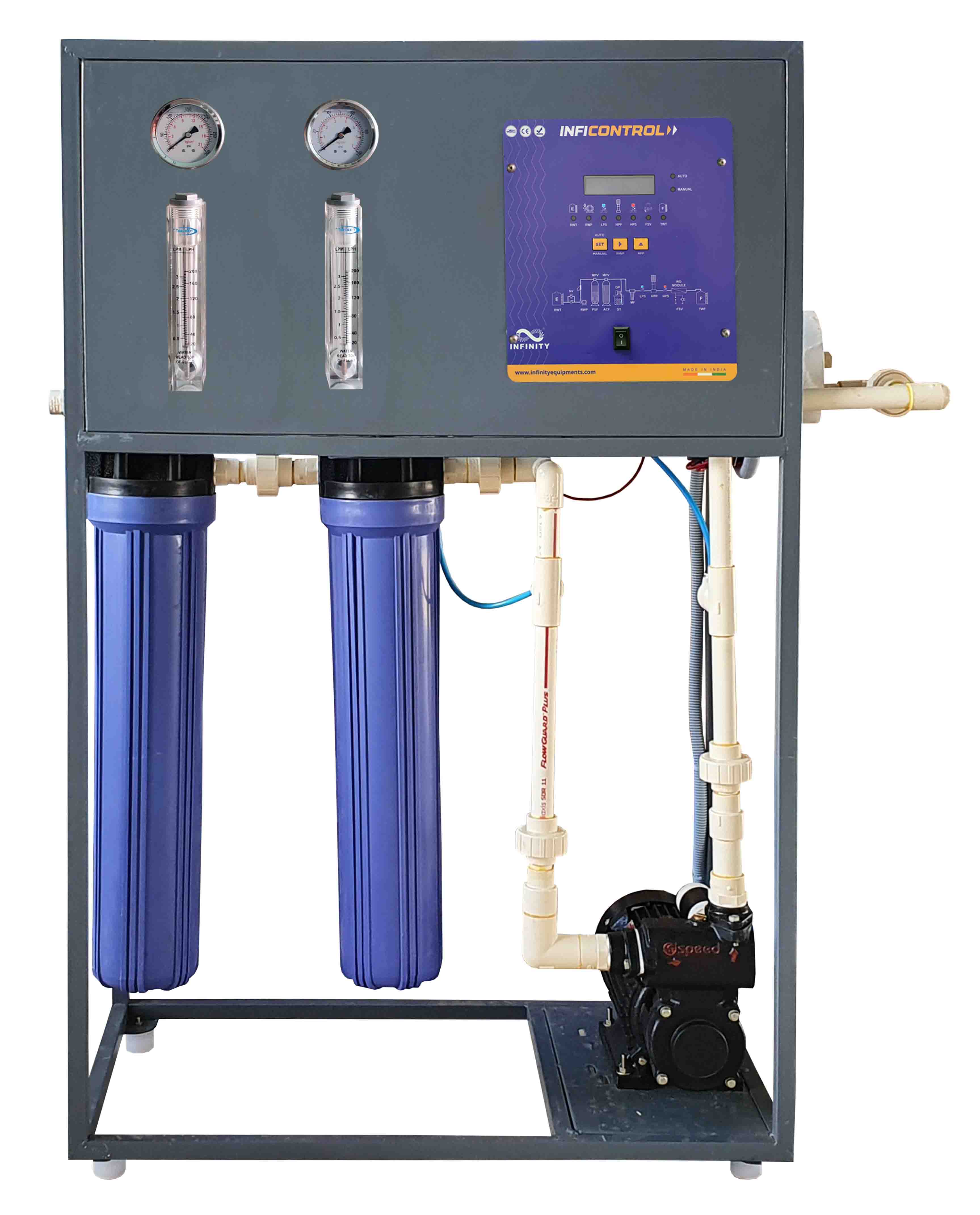 100 LPH MS Eco Auto RO system