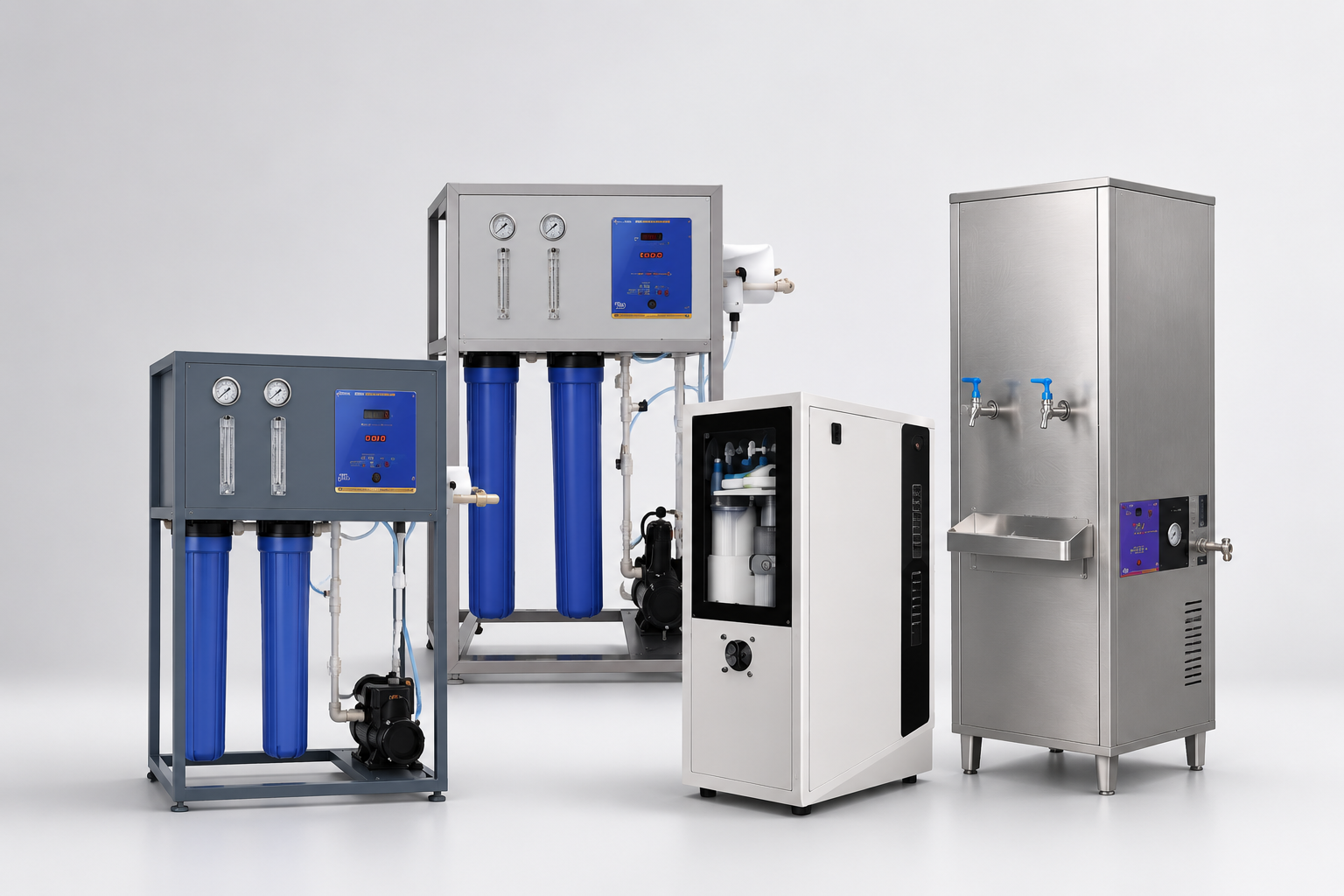 100 LPH automatic RO system