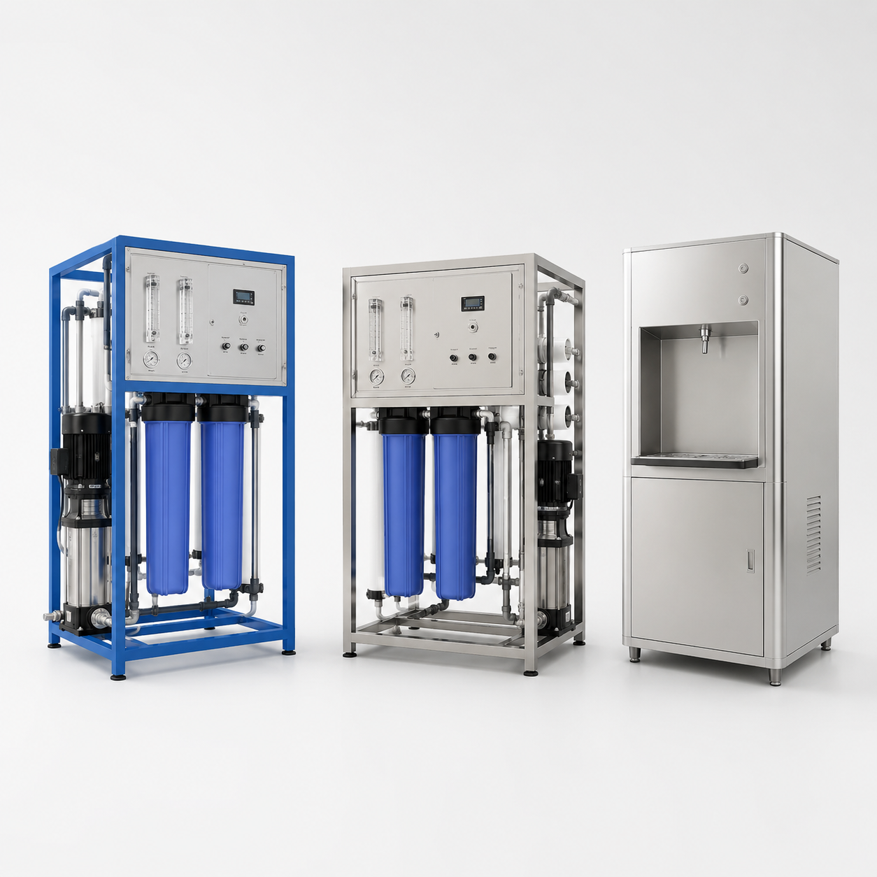 250 LPH industrial RO system