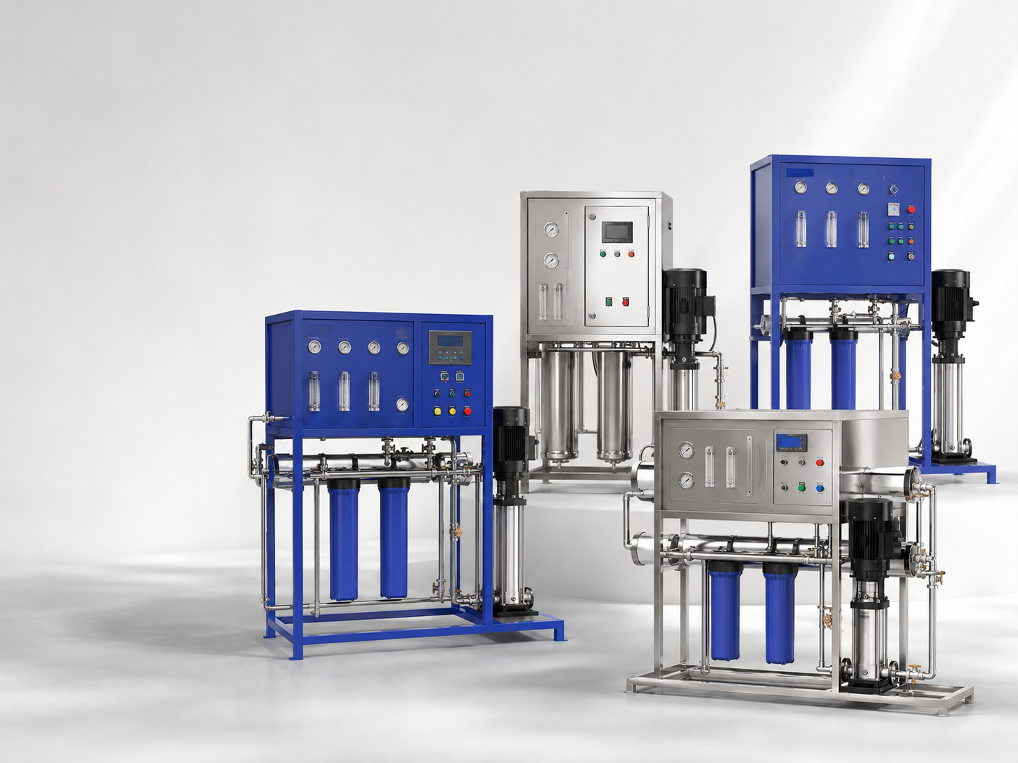 500 LPH industrial RO systems showcase