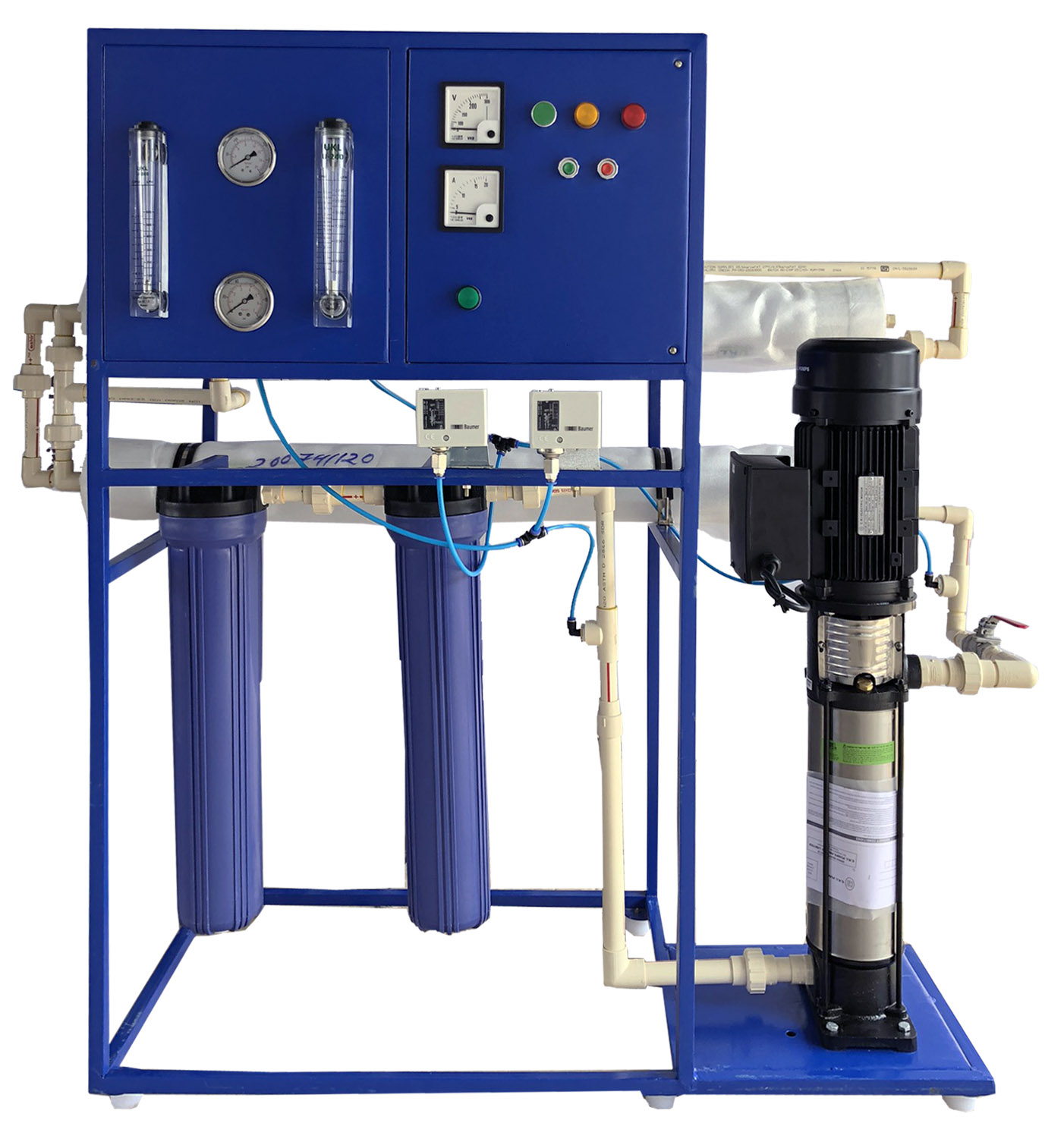 500 LPH MS Comfort Manual RO system