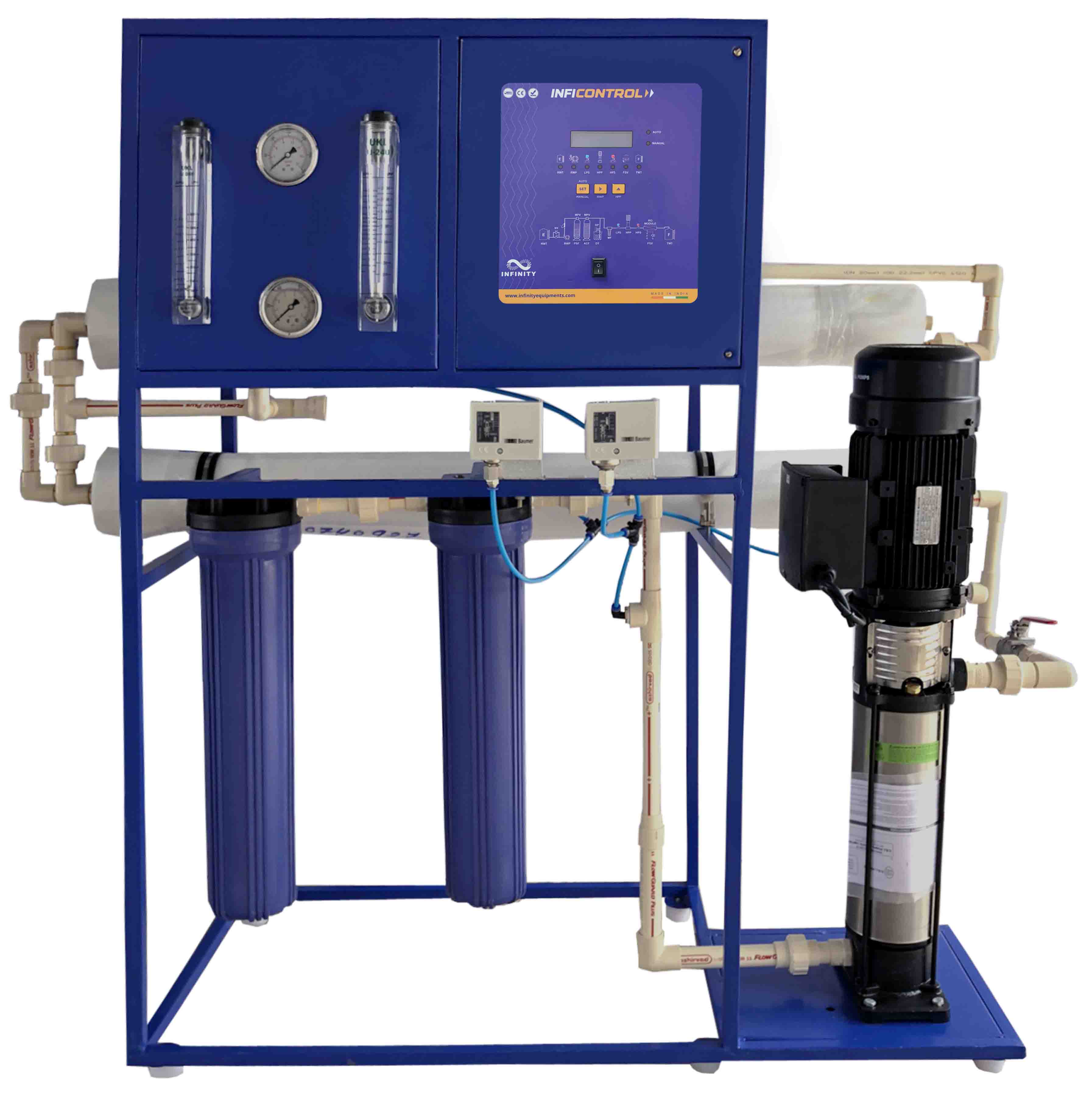 500 LPH MS Comfort Auto RO system