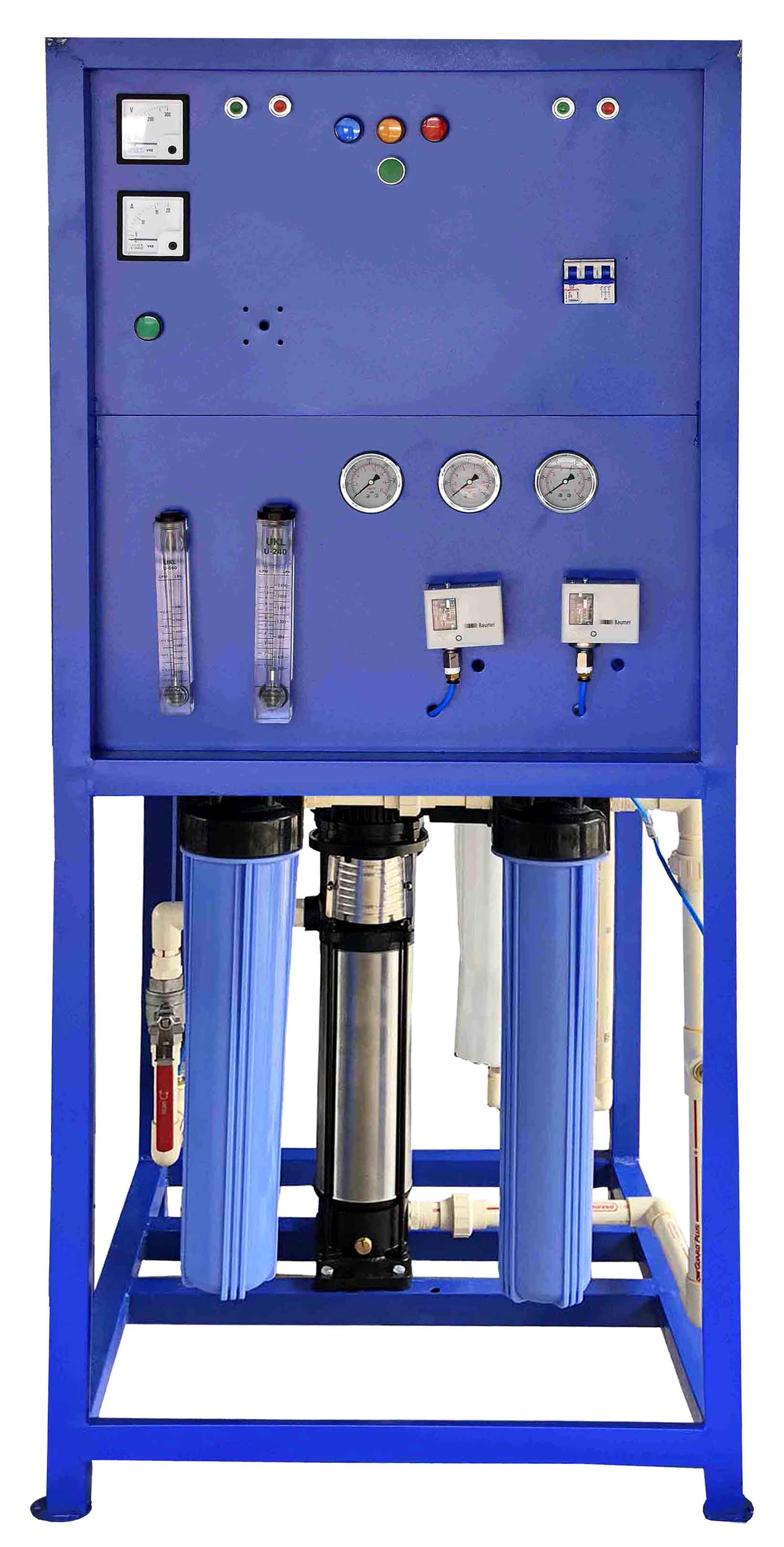 500 LPH MS Classic Manual RO system