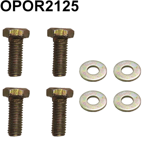 8 by 20 Hex Bolt with Washer Set