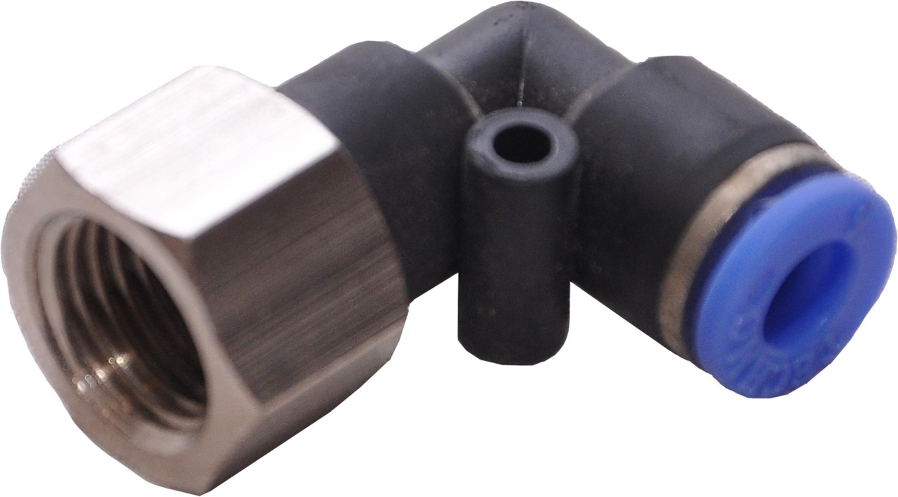 Pressure Gauge Connector 1/4F by 1/4 QC